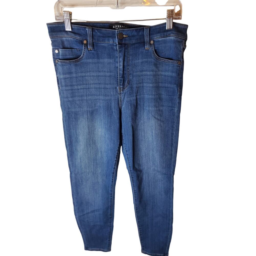 Liverpool High-Rise Ankle Jeans, 30/10